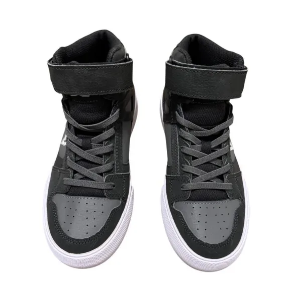 DC Shoes Kids, Pure High-top, ADBS300324, Color: Gray, size: 3.5 US
