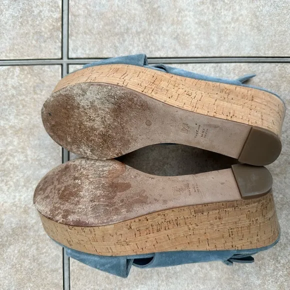 Diane Von FurstenbergJuno Suede Platform Wedge Sandals