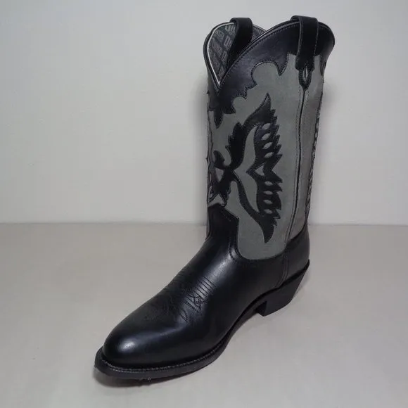 Dingo Size 10 M  SILVERLAKE Black Leather Cowboy Western Boots New Men's Shoes