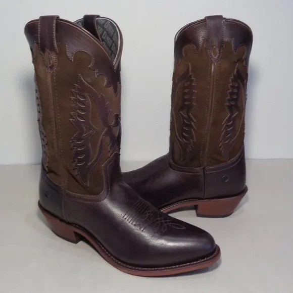 Dingo Size 10 M  SILVERLAKE Brown Leather Cowboy Western Boots New Men's Shoes