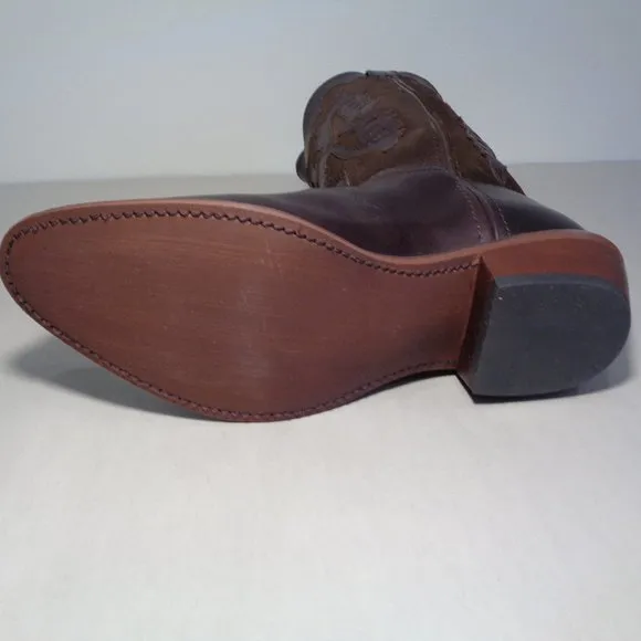 Dingo Size 10 M  SILVERLAKE Brown Leather Cowboy Western Boots New Men's Shoes