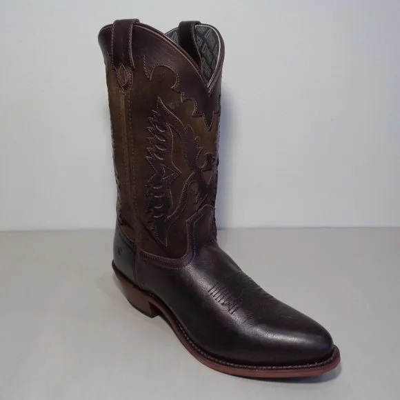 Dingo Size 10 M  SILVERLAKE Brown Leather Cowboy Western Boots New Men's Shoes