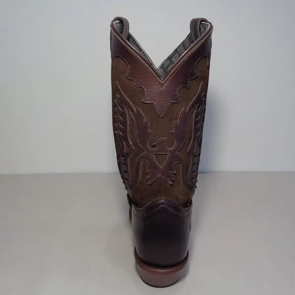 Dingo Size 10 M  SILVERLAKE Brown Leather Cowboy Western Boots New Men's Shoes