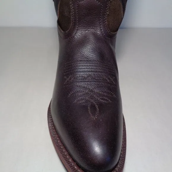 Dingo Size 10 M  SILVERLAKE Brown Leather Cowboy Western Boots New Men's Shoes
