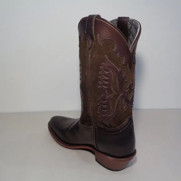 Dingo Size 10 M  SILVERLAKE Brown Leather Cowboy Western Boots New Men's Shoes