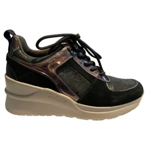 DKNY wedge heel athletic shoe sneaker