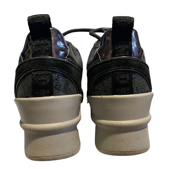 DKNY wedge heel athletic shoe sneaker