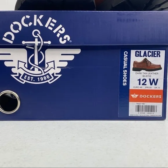 DOCKERS Glacier Leather Lace Up Shoes