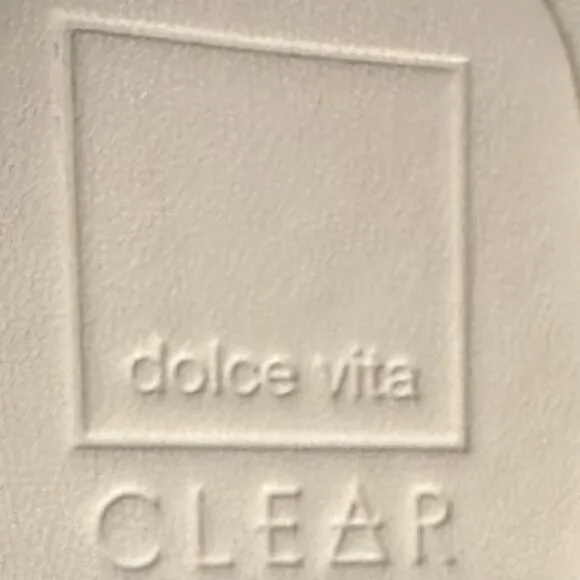 Dolce Vita size 8 Roxy Ivory Stella slip-on platform Sandals Elegant/Versatile