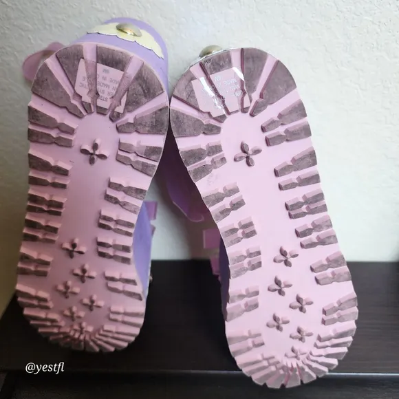 Dolls Kill Daisies Jelly Sandals Size 6