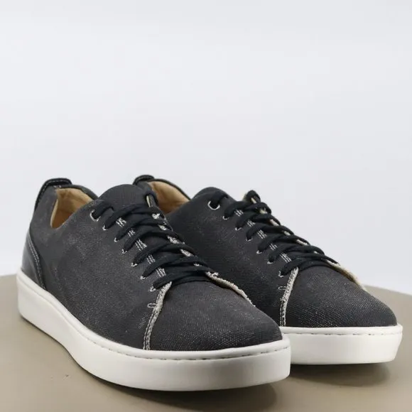 Donald J Pliner Alan Men's Sneakers Shoes Size 8 Black
