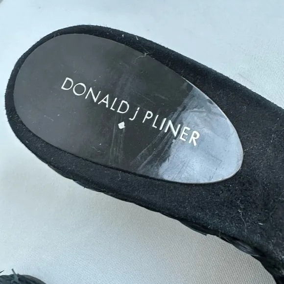 Donald J. Pliner Frida Slide Platform Wedge Sandals Size 9