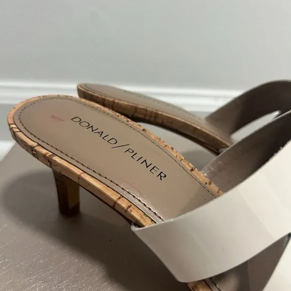 Donald J Pliner Women's Wedge Heel Slides Platform Sandals Size 8M