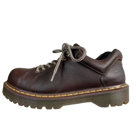 Dr. Doc Martens 8312 Chunky Leather Oxford Shoes Men's Size 10