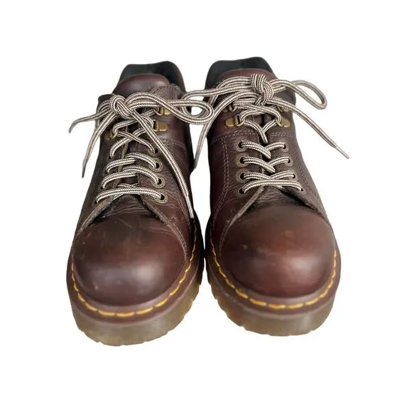 Dr. Doc Martens 8312 Chunky Leather Oxford Shoes Men's Size 10