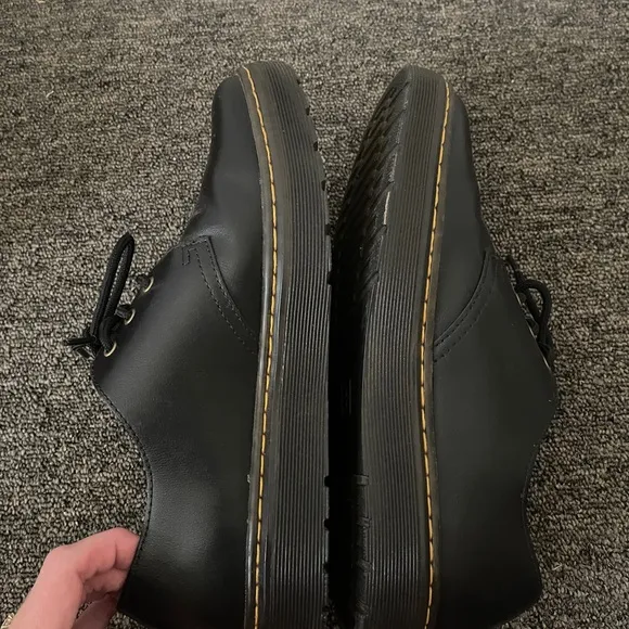 Dr. “Doc” Martens Zavala Lo Black Leather Oxford Men 8