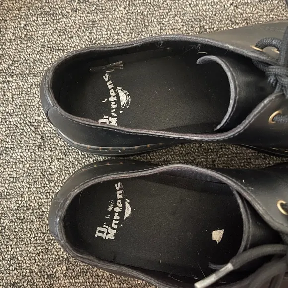 Dr. “Doc” Martens Zavala Lo Black Leather Oxford Men 8