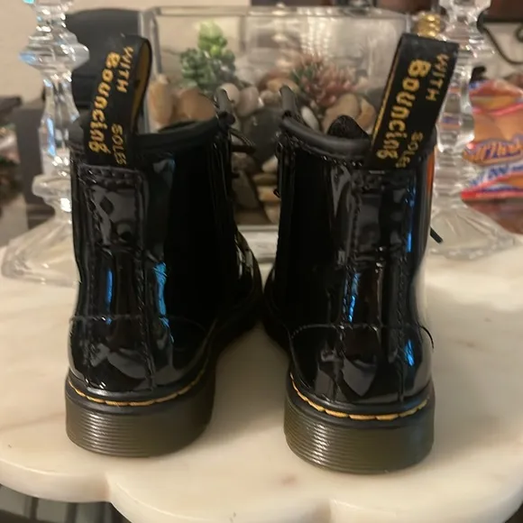 Dr. Marten Shiny Boots