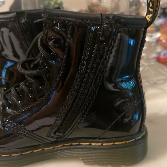 Dr. Marten Shiny Boots