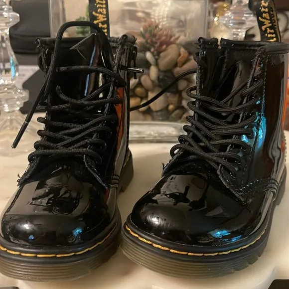 Dr. Marten Shiny Boots