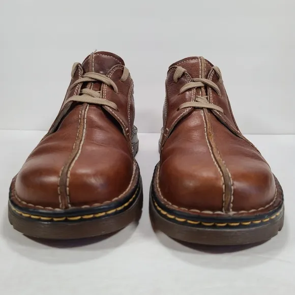 Dr. Martens 11232 Split Front Casual 3-Eyelet Oxford Shoes Brown Men's Size 11