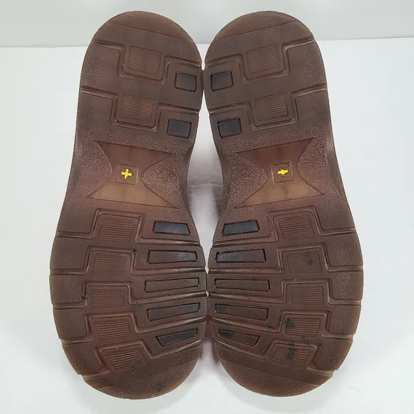 Dr. Martens 11232 Split Front Casual 3-Eyelet Oxford Shoes Brown Men's Size 11