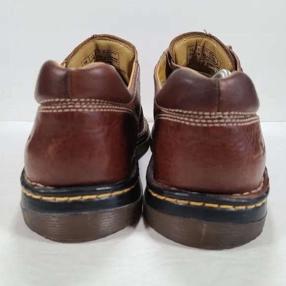 Dr. Martens 11232 Split Front Casual 3-Eyelet Oxford Shoes Brown Men's Size 11