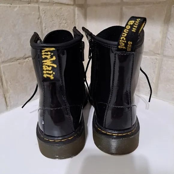 Dr. Martens 1460 J Black Gloss Boots