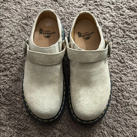 Dr. Martens Beige Mules