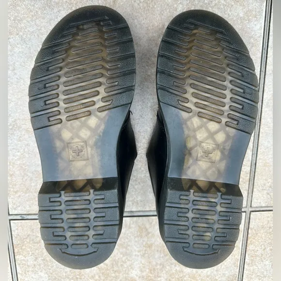 Dr. Martens Black Kids Shoes
