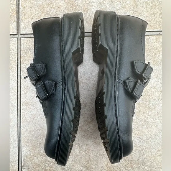 Dr. Martens Black Kids Shoes