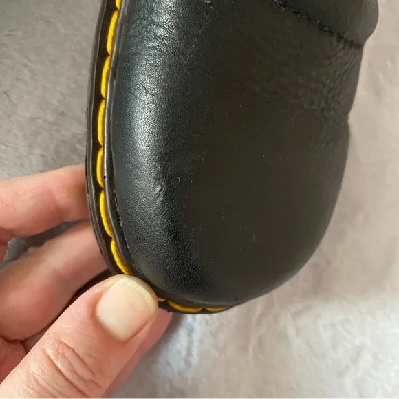 Dr. Martens  black Mary Jane wedge women’s shoes