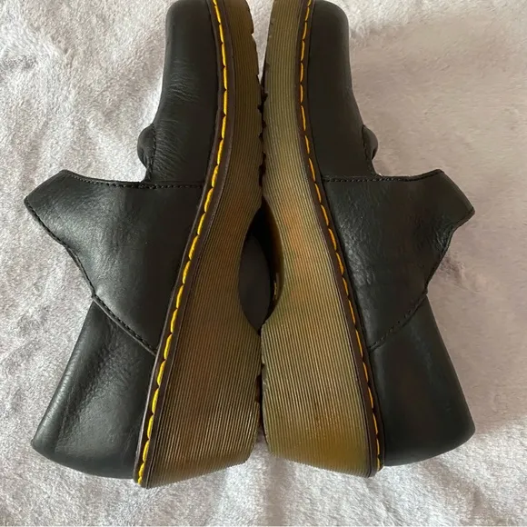 Dr. Martens  black Mary Jane wedge women’s shoes