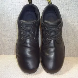 𝅺dr. Martens Gilmer AirWair Mens Size 12M Black Leather Lace up Shoes