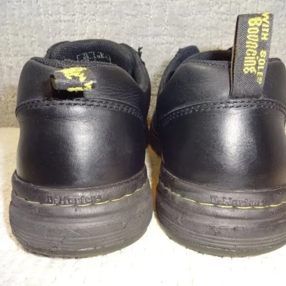 𝅺dr. Martens Gilmer AirWair Mens Size 12M Black Leather Lace up Shoes