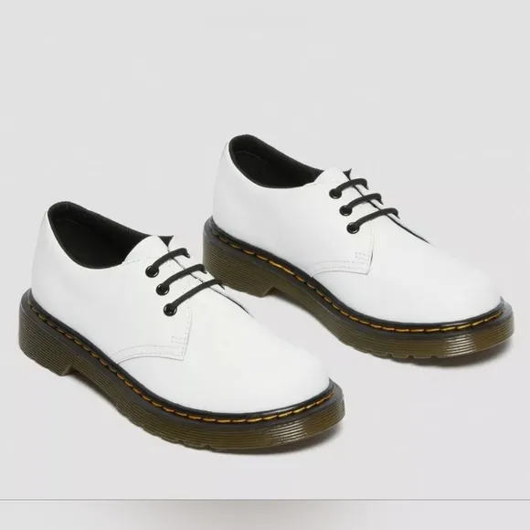 Dr. Martens Junior 1461 Leather Lace Up Shoes Size 6