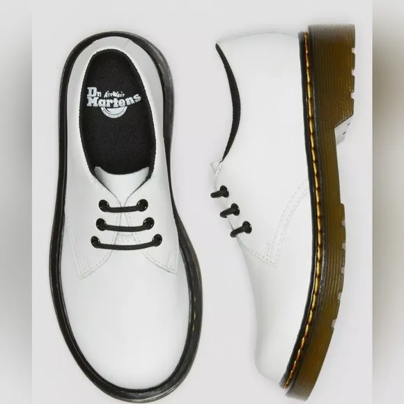 Dr. Martens Junior 1461 Leather Lace Up Shoes Size 6