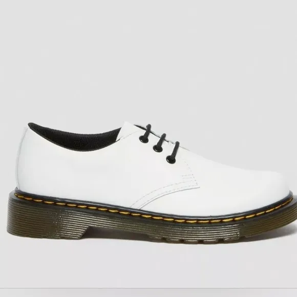 Dr. Martens Junior 1461 Leather Lace Up Shoes Size 6