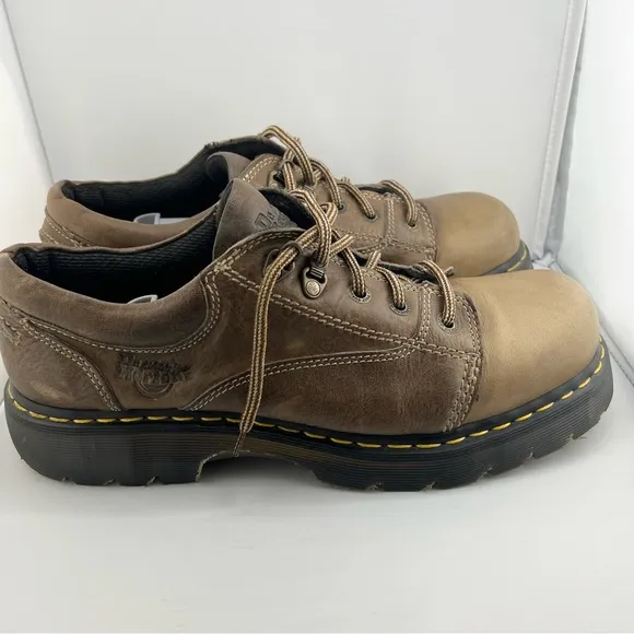 Dr. Martens Leather Oxford Shoe Men's Brown Sz UK12 (US 13) Vintage Y2K Chunky