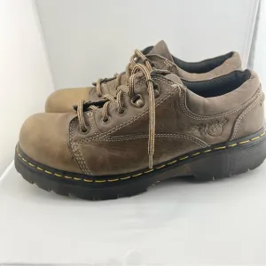 Dr. Martens Leather Oxford Shoe Men's Brown Sz UK12 (US 13) Vintage Y2K Chunky