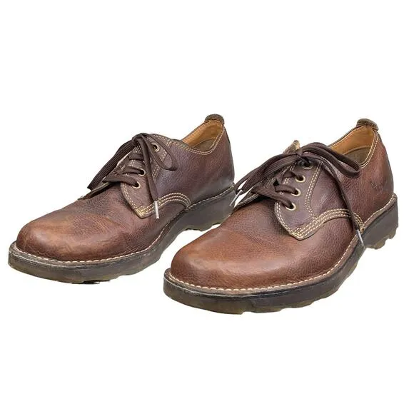 Dr. Martens Mens 2841 Brown Leather Chunky Lace Up Oxford Size US 13