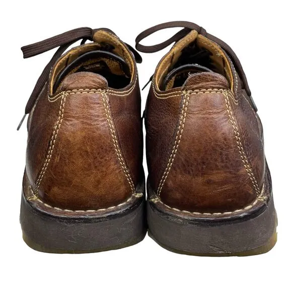 Dr. Martens Mens 2841 Brown Leather Chunky Lace Up Oxford Size US 13