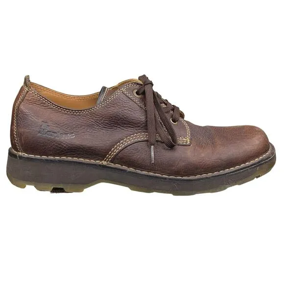 Dr. Martens Mens 2841 Brown Leather Chunky Lace Up Oxford Size US 13