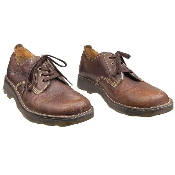 Dr. Martens Mens 2841 Brown Leather Chunky Lace Up Oxford Size US 13