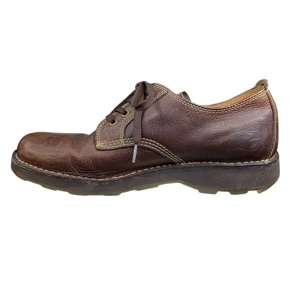 Dr. Martens Mens 2841 Brown Leather Chunky Lace Up Oxford Size US 13