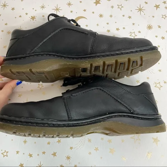 Dr. Marten’s | Ordell Black Leather 3 Eye Lace Up Chunky Shoes Size 11