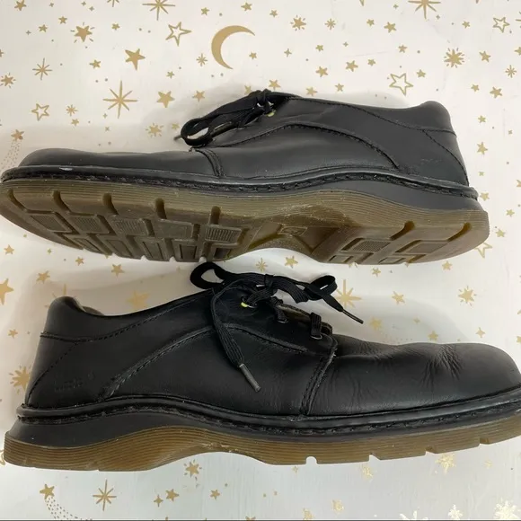 Dr. Marten’s | Ordell Black Leather 3 Eye Lace Up Chunky Shoes Size 11