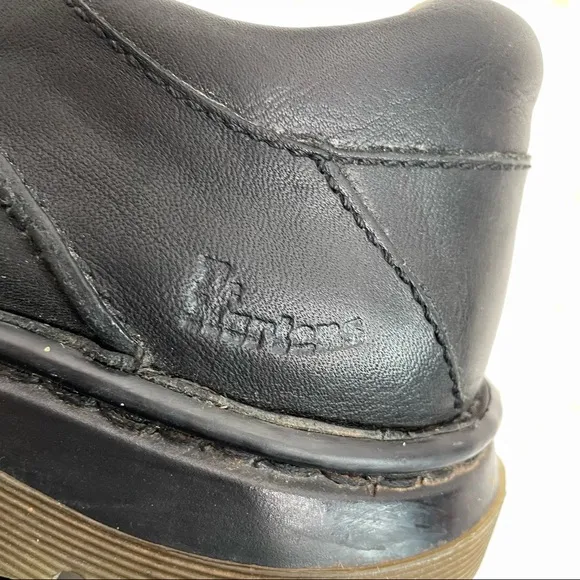 Dr. Marten’s | Ordell Black Leather 3 Eye Lace Up Chunky Shoes Size 11