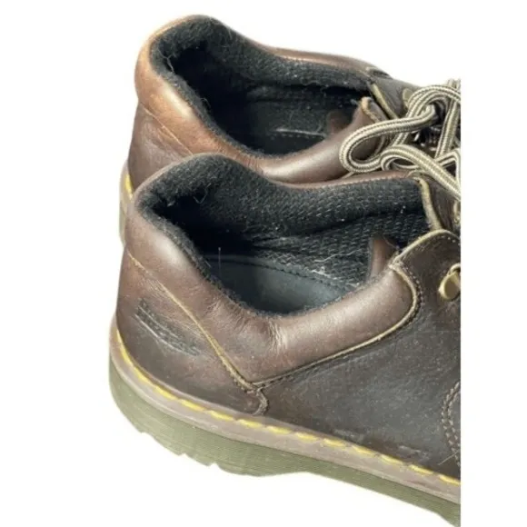Dr. Martens Oxford Shoes Men Size 11 Brown‎ Leather Lace Up Y2K Chunky