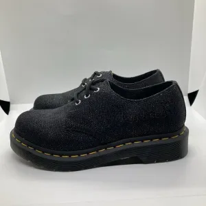 Dr Martens Oxfords Womens 5 1461 Farrah  Black Chunky Glitter Shoes 25141001